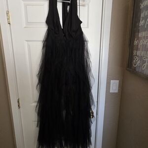 Hello Molly Black Tulle Prom Dress